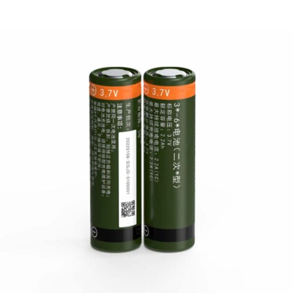 3.7V 2200mAh 18650 Low Temperature Cell