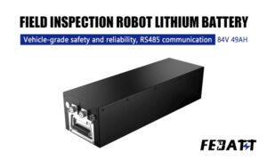 46.8V 80Ah 18650 Lithium Battery for Vehicle-Grade Outdoor Inspection Robots